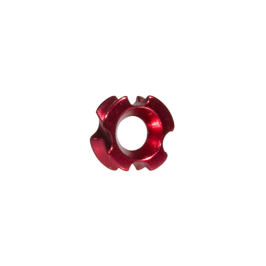 October Mountain October Mountain TriView Peep Red 1/8 in. - Imported Draft - DropShot Archery