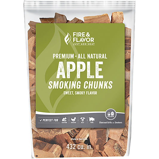 Fire and Flavor Fire And Flavor Wood Chunks Apple 4 LBS. - Archery & Outdoor Gear - DropShot Archery