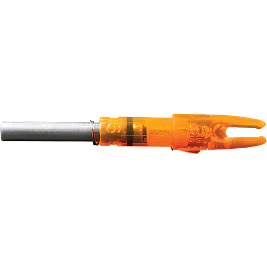 Lumenok Lumenok Lighted Nocks HD Orange Gold Tip 3 pk. - Imported Draft - DropShot Archery