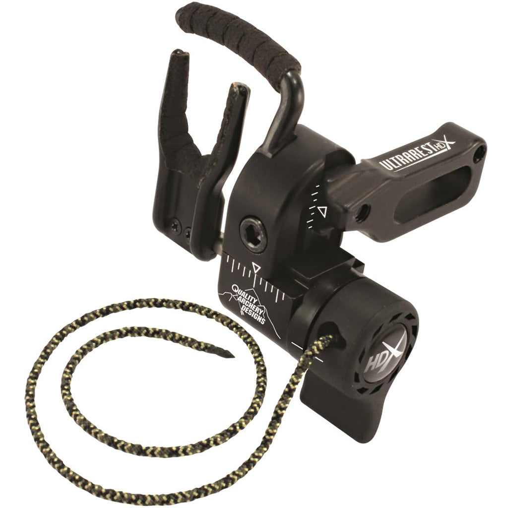 QAD QAD UltraRest HDX Black RH - Imported Draft - DropShot Archery