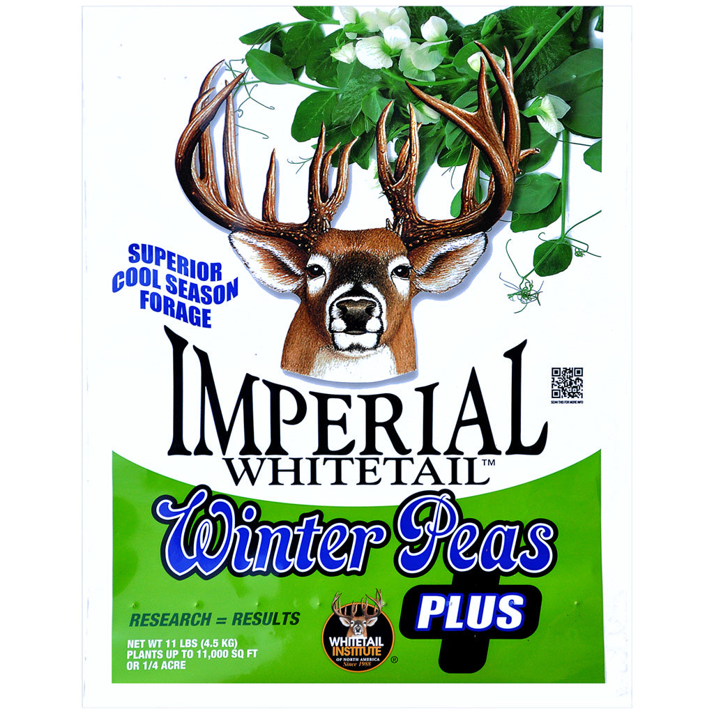 Whitetail Institute Whitetail Institute Imperial Seed Winter Pea Plus .25 Acre 11 lb. - Imported Draft - DropShot Archery
