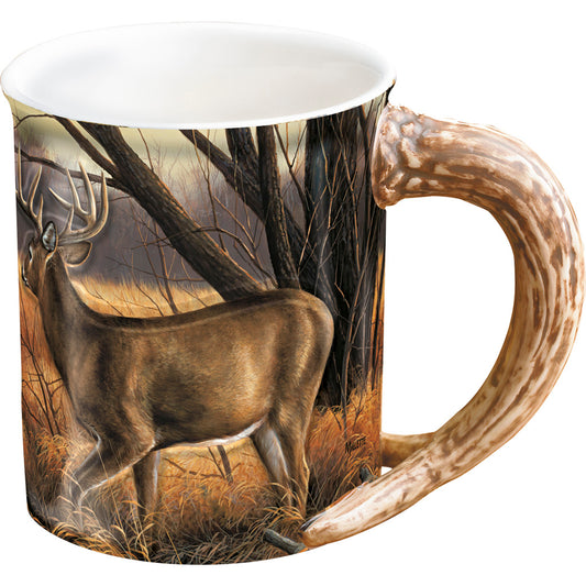Wild Wings Wild Wings Sculpted Mug Abandoned Farmstead Whitetail Deer - Archery & Outdoor Gear - DropShot Archery