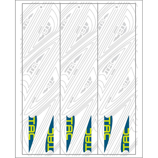 Tac Vanes Arrow Specific Wraps White Size H 5.5 13 pk.