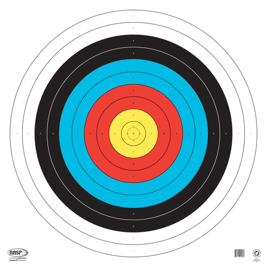 Maple Leaf Press Maple Leaf Nasp Target 80 Cm. 25 pk. Tag Weight - Archery & Outdoor Gear - DropShot Archery