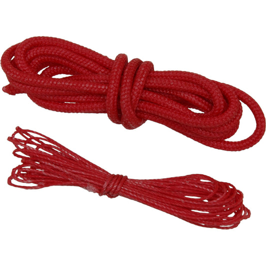 October Mountain October Mountain Loop & Serving String Repair Kit Red 3ft/6ft - Archery & Outdoor Gear - DropShot Archery