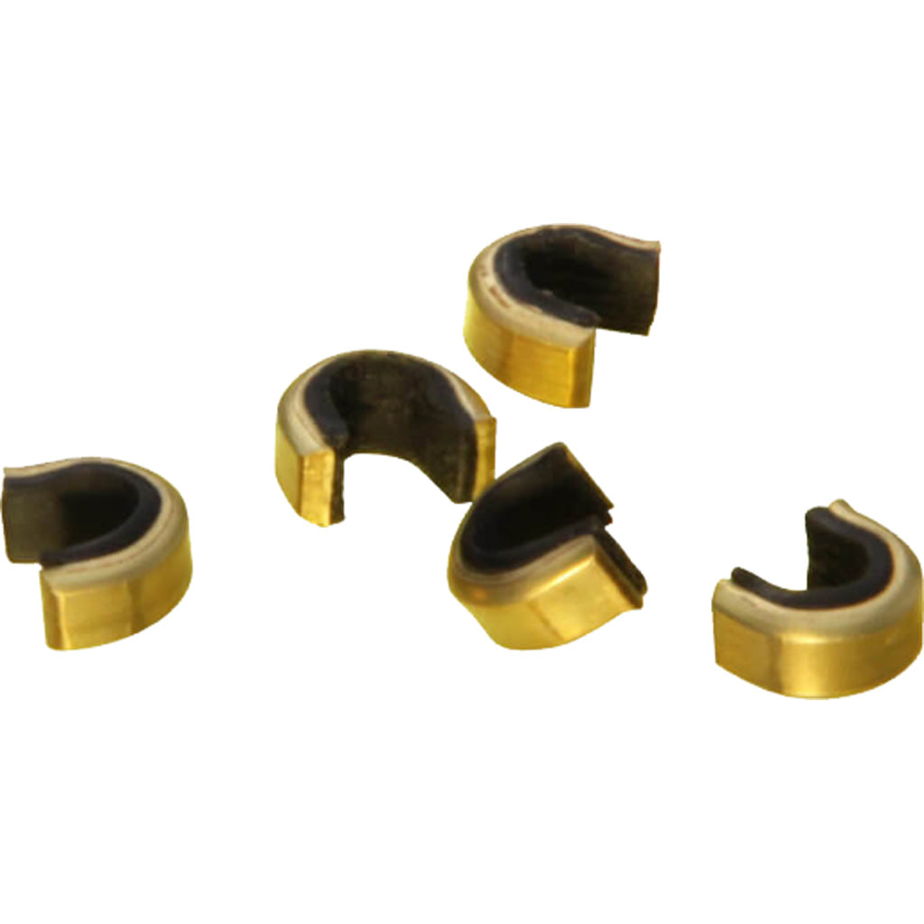 Saunders Saunders Brass Nok Set Hunter Black 12-14 Strand 100 pk. - Outdoor Gear - DropShot Archery