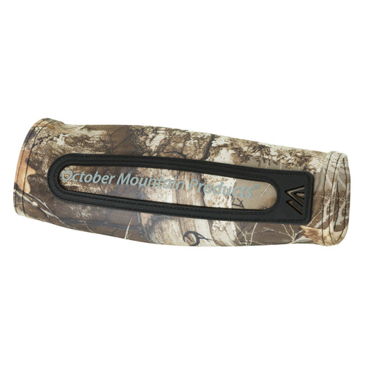 October Mountain October Mountain Compression Arm Guard Realtree Edge Standard Fit - Outdoor Gear - DropShot Archery