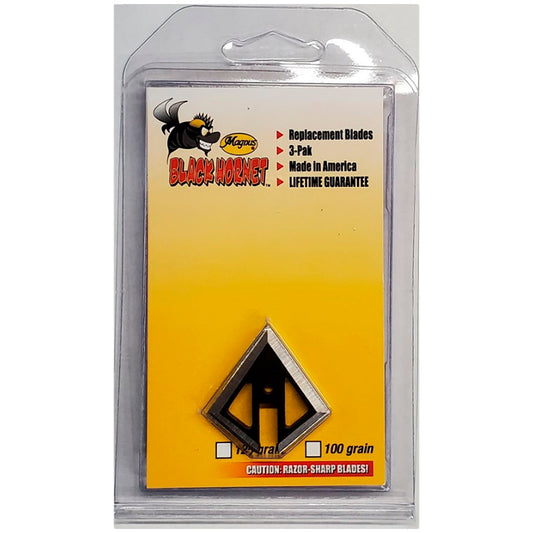 Magnus Magnus Black Hornet Replacement Main Blade 4 Blade 150 Gr. - Archery & Outdoor Gear - DropShot Archery