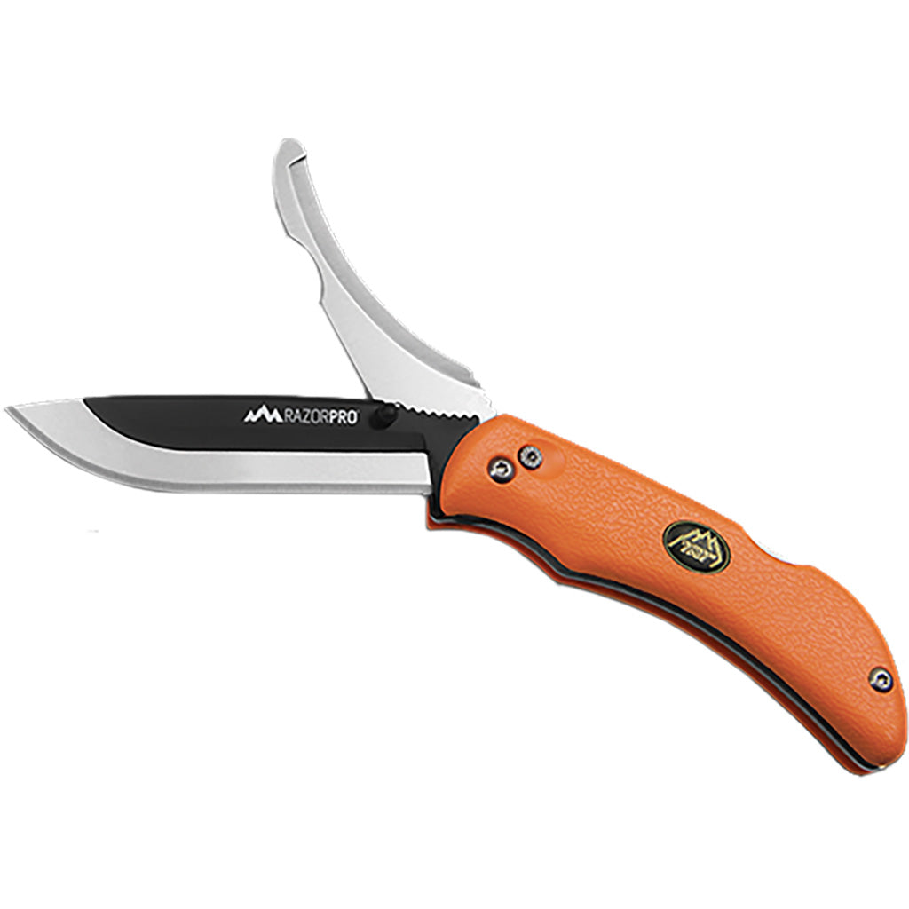 Outdoor Edge Outdoor Edge Razor Pro Knife Orange 6 Blades Clamshell - Outdoor Gear - DropShot Archery