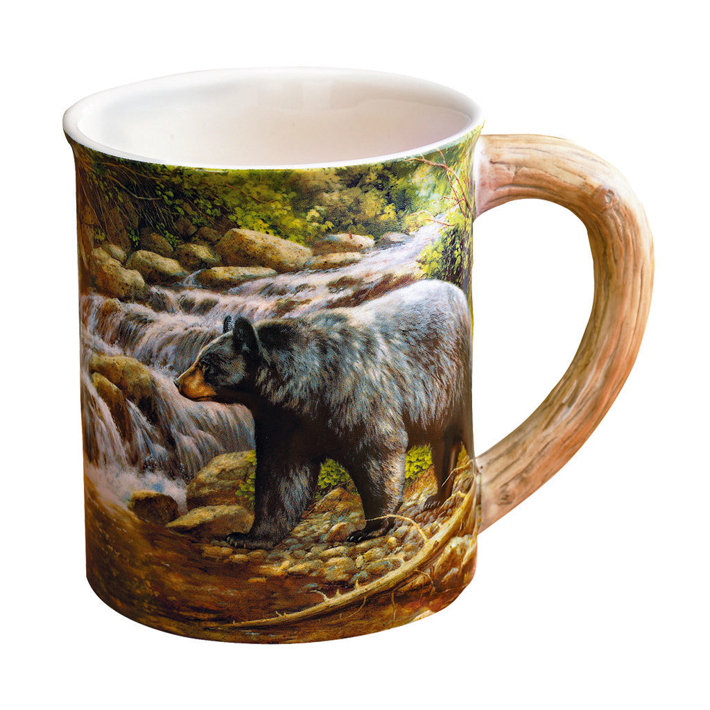 Wild Wings Wild Wings Sculpted Mug Shadow Of The Forest Bear - Outdoor Gear - DropShot Archery