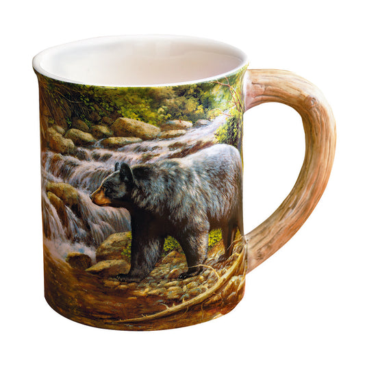 Wild Wings Wild Wings Sculpted Mug Shadow Of The Forest Bear - Outdoor Gear - DropShot Archery
