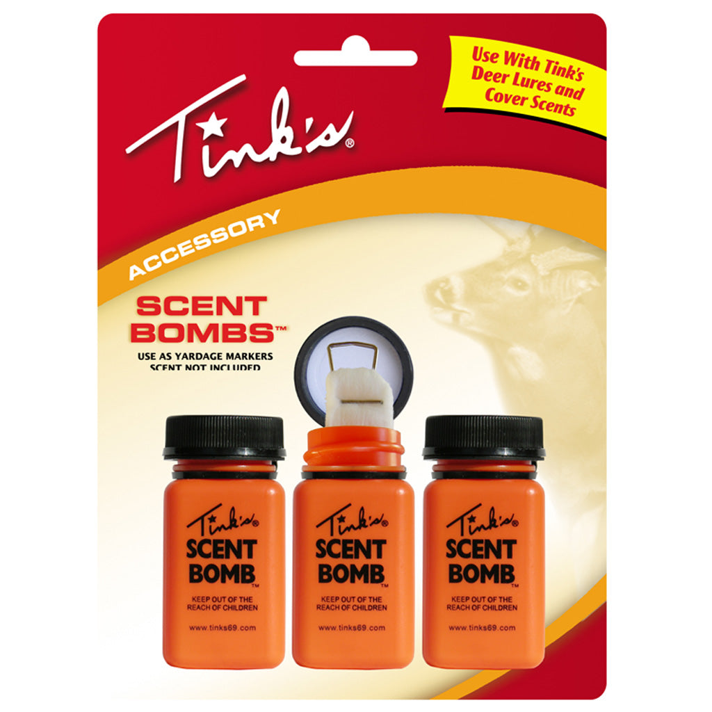 Tinks Tinks Scent Bombs 1 Oz. 3 pk. - Scents & Attractants - DropShot Archery