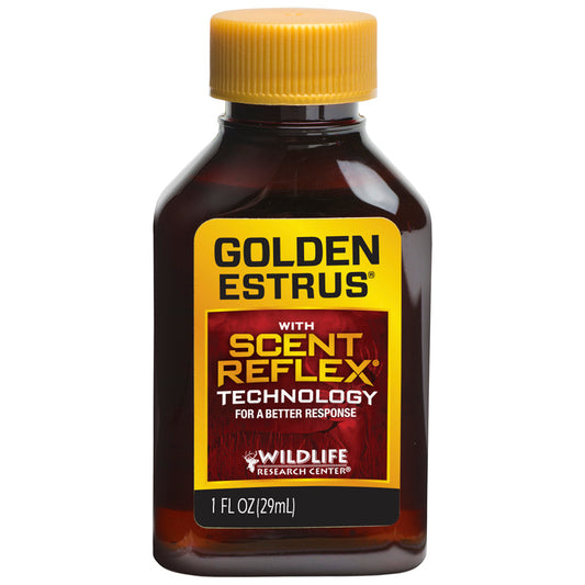 Wildlife Research Wildlife Research Golden Estrus W/scent Reflex Technology 1 Oz. - Archery & Outdoor Gear - DropShot Archery