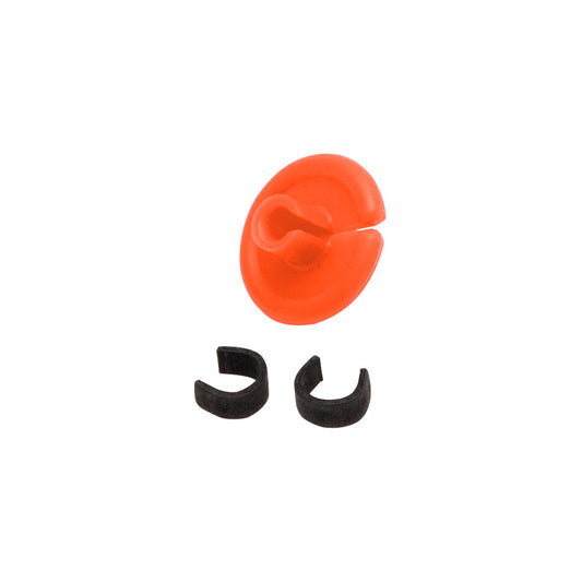 October Mountain October Mountain String Love 2.0 Kisser Button Orange 1 pk. - Imported Draft - DropShot Archery