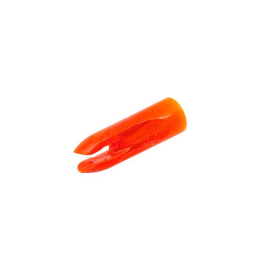 Fin-Finder Fin Finder Raider Nock Orange 6 pk. - Imported Draft - DropShot Archery