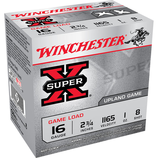 Winchester Winchester Super-X Game Load 16 ga. 2.75 in. 1 oz. 8 Shot 25 rd. - Imported Draft - DropShot Archery