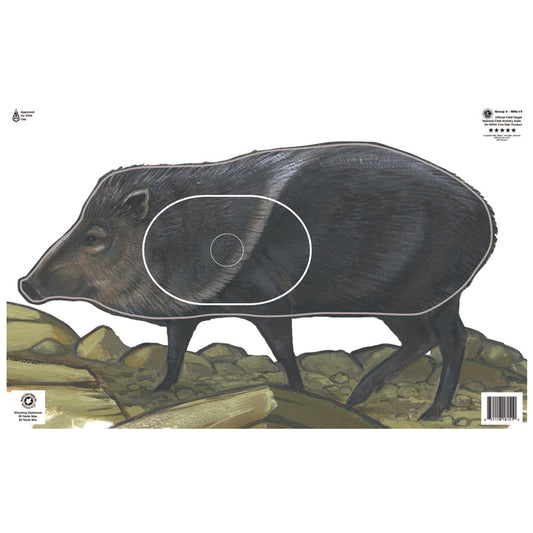 Maple Leaf Press Maple Leaf Nfaa Animal Faces Group 3 Javelina - Outdoor Gear - DropShot Archery