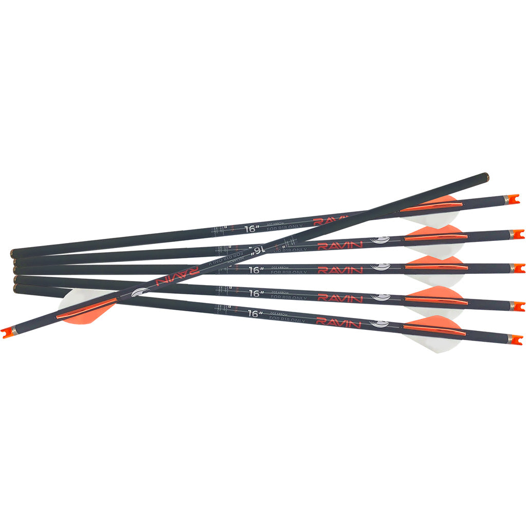 Ravin Ravin R18 Arrows .003 16 In. 6 pk. - Crossbows - DropShot Archery