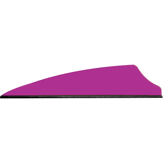 Q2I Q2i Fusion X-ii Sl Vanes Purple 2.1 In. 100 pk. - Outdoor Gear - DropShot Archery
