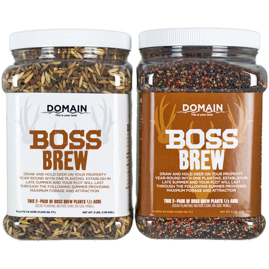Domain Domain Boss Brew Seed 1/2 Acre - Archery & Outdoor Gear - DropShot Archery