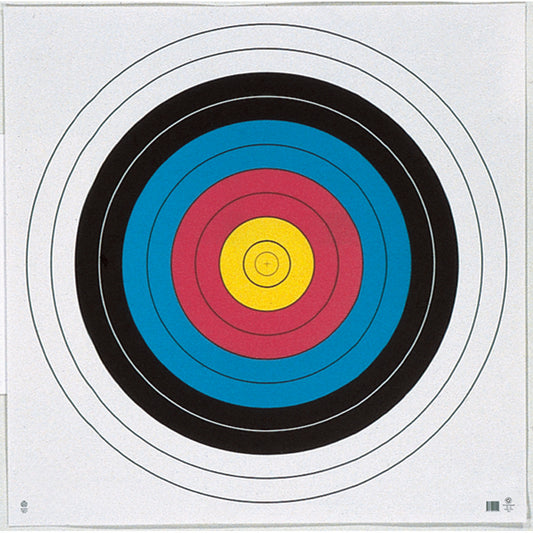 Maple Leaf Press Maple Leaf Target Face FITA 10-Ring 60 cm. 25 pk. - Imported Draft - DropShot Archery