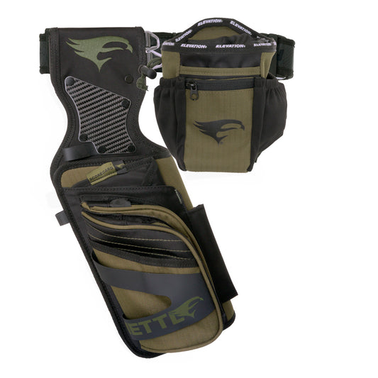 Elevation Elevation Mettle Field Quiver Package Ambush Green LH - Archery Accessories - DropShot Archery