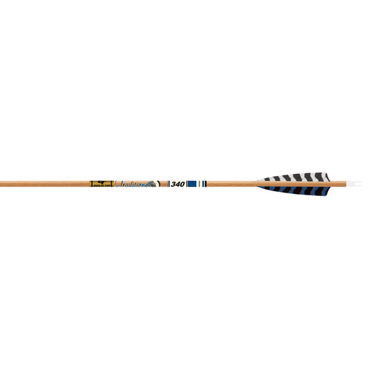 Gold Tip Gold Tip Traditional XT Arrows 500 5 in. Feathers 6 pk. - Imported Draft - DropShot Archery