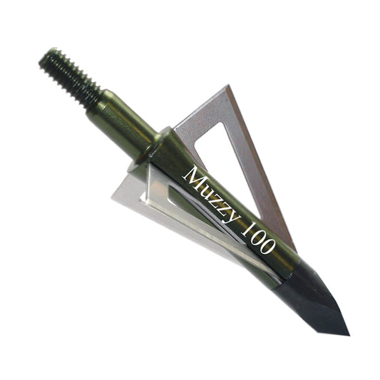 Muzzy Muzzy Screw-in Broadheads 3 Blade 100 Gr. 6 pk. - Broadheads - DropShot Archery