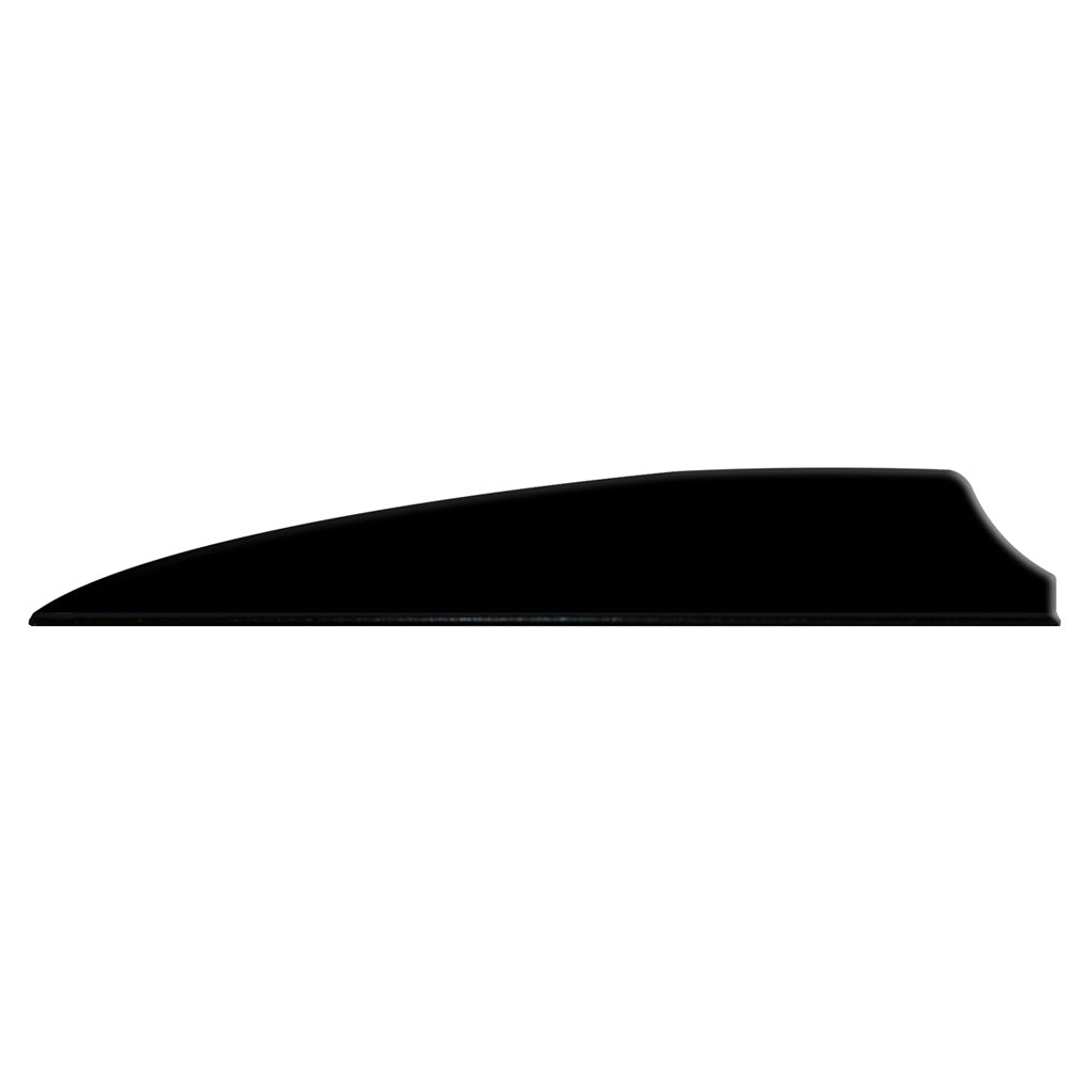 Q2i Q2i Fusion X-II Vanes Black 3 in. 100 pk. - Imported Draft - DropShot Archery