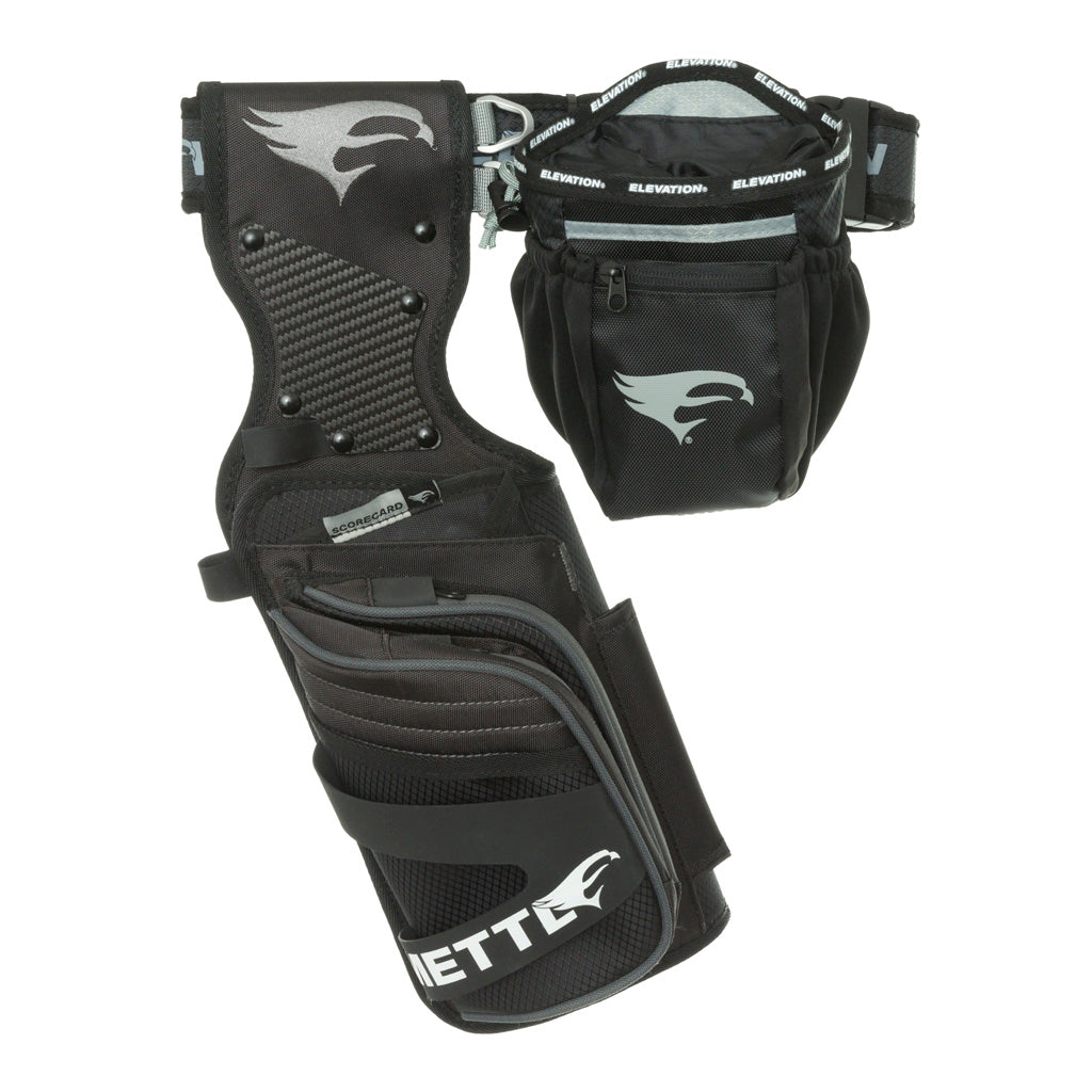 Elevation Elevation Mettle Field Quiver Package Black RH - Archery Accessories - DropShot Archery
