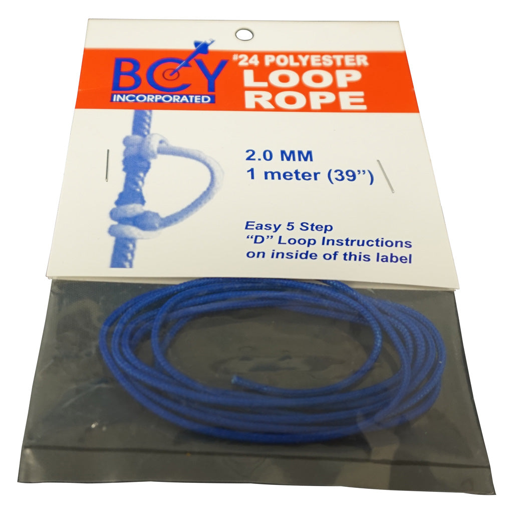 BCY BCY 24 D-Loop Material Royal Blue 1m - Imported Draft - DropShot Archery