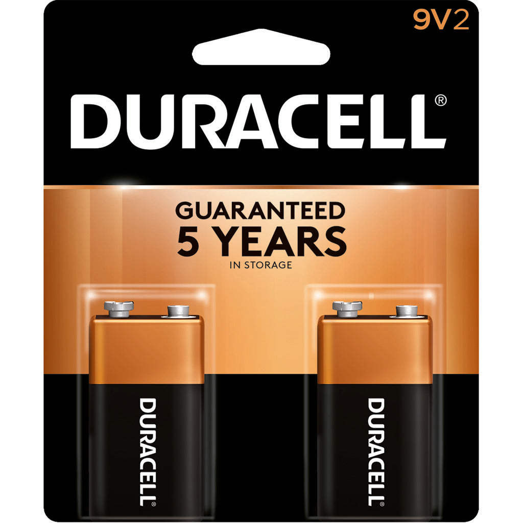 Duracell Duracell Coppertop Batteries 9 Volt 2 pk. - Imported Draft - DropShot Archery
