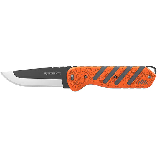 Outdoor Edge Outdoor Edge Razor Htx 3.5" Fixed Orange/gray, 6 Blades - Archery & Outdoor Gear - DropShot Archery