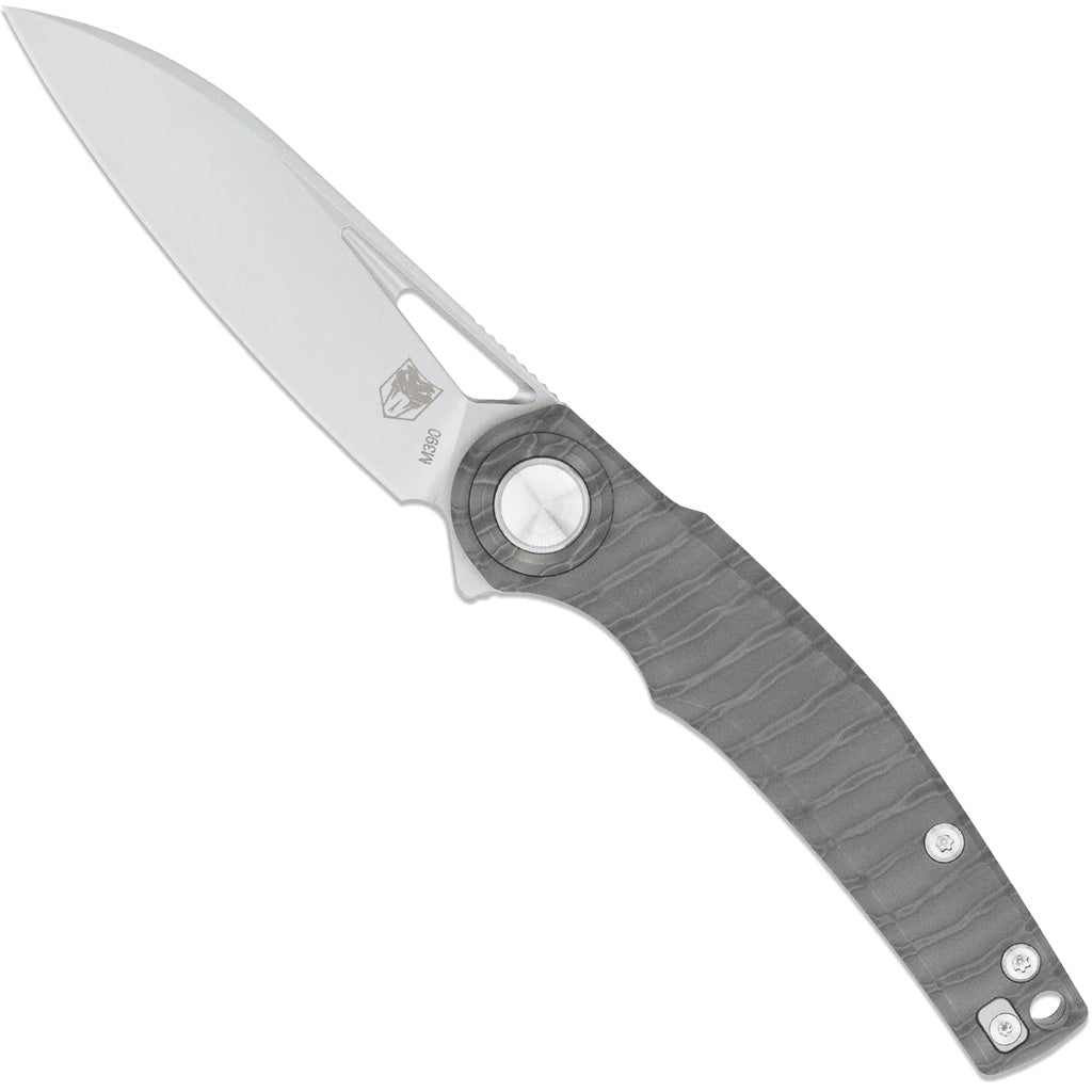 CobraTec Cobratec Apex Button Lock M390 Knife Folding Blade Sheepsfoot - Archery & Outdoor Gear - DropShot Archery