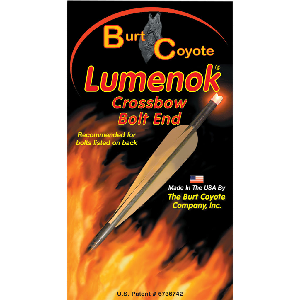 Lumenok Lumenok Crossbow Nocks Hd Orange Moon Gold Tip 3 pk. - Crossbows - DropShot Archery