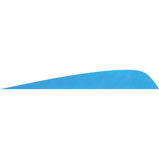 Gateway Gateway Parabolic Feathers Sky Blue 4 In. Lw 50 pk. - Outdoor Gear - DropShot Archery