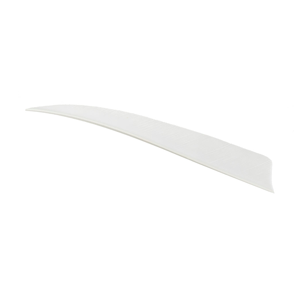 Trueflight Trueflight Shield Cut Feathers White 4 In. Rw 100 pk. - Outdoor Gear - DropShot Archery