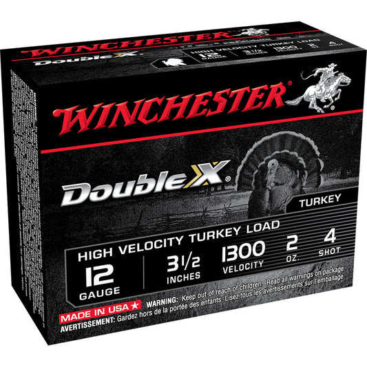 Winchester Winchester Double X High Velocity Turkey Load 12 ga. 3.5 in. 2 oz. 4 Shot 10 rd. - Imported Draft - DropShot Archery