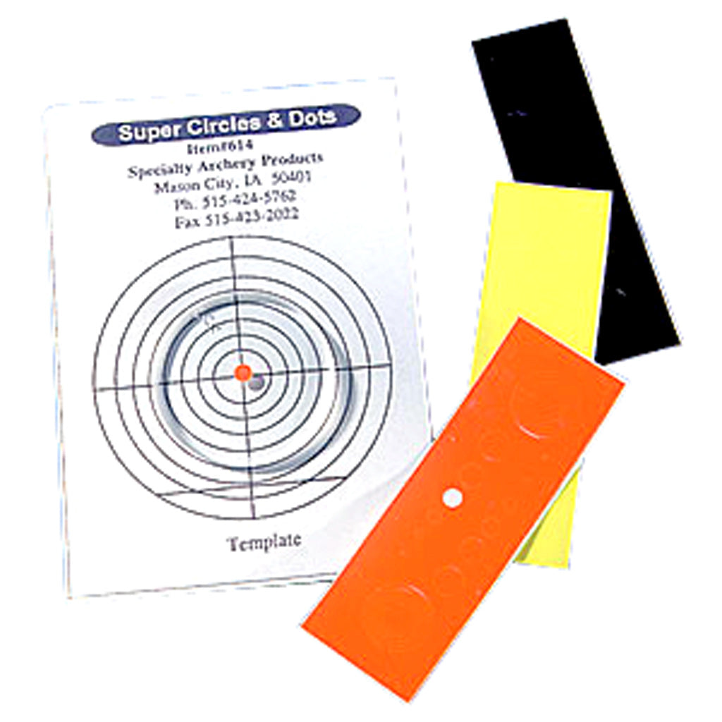 Specialty Archery Specialty Archery Circles/dots Black/orange/yellow - Archery - DropShot Archery