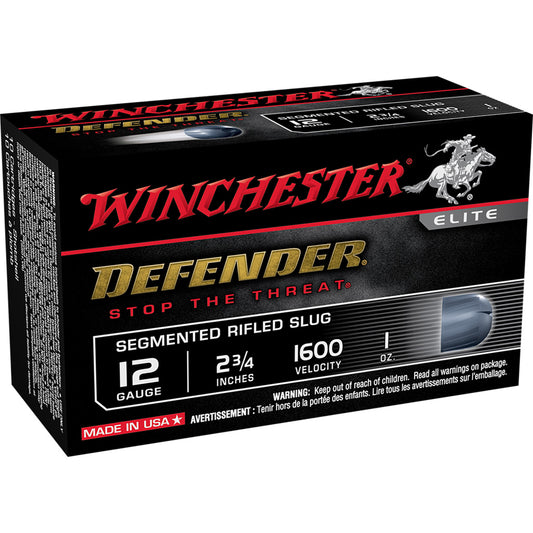 Winchester Winchester Defender Load 12 ga. 2.75in. 1oz. 3-150 gr. Pieces Shot 10rd - Imported Draft - DropShot Archery