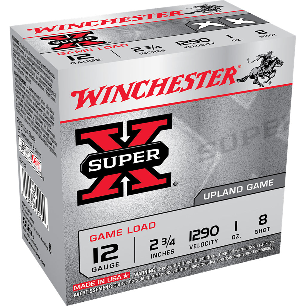 Winchester Winchester Super-X Game Load 12 ga. 2.75 in. 1 oz. 8 Shot 25 rd. - Imported Draft - DropShot Archery