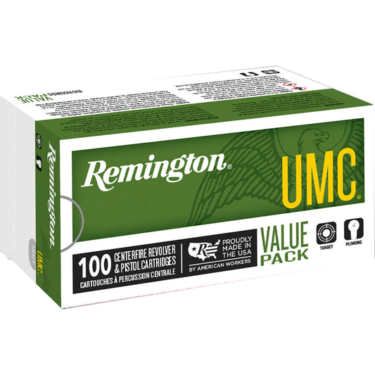 Remington Remington UMC Handgun Ammo 40 S&W 180 gr. JHP 100 rd. - Imported Draft - DropShot Archery