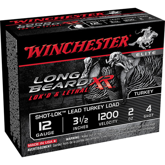 Winchester Winchester Long Beard XR Shot-Lok Load 12 ga. 3.5 in. 2 oz. 4 Shot 10 rd. - Imported Draft - DropShot Archery