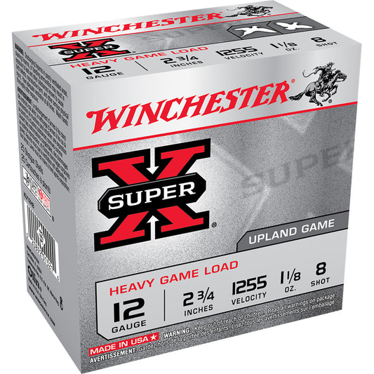 Winchester Winchester Super-X Heavy Game Load 12 ga. 2.75 in. 1 1/8 oz. 8 Shot 25 rd. - Imported Draft - DropShot Archery