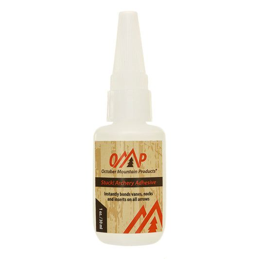 October Mountain October Mountain Stuck Archery Adhesive 1 Oz. - Archery - DropShot Archery