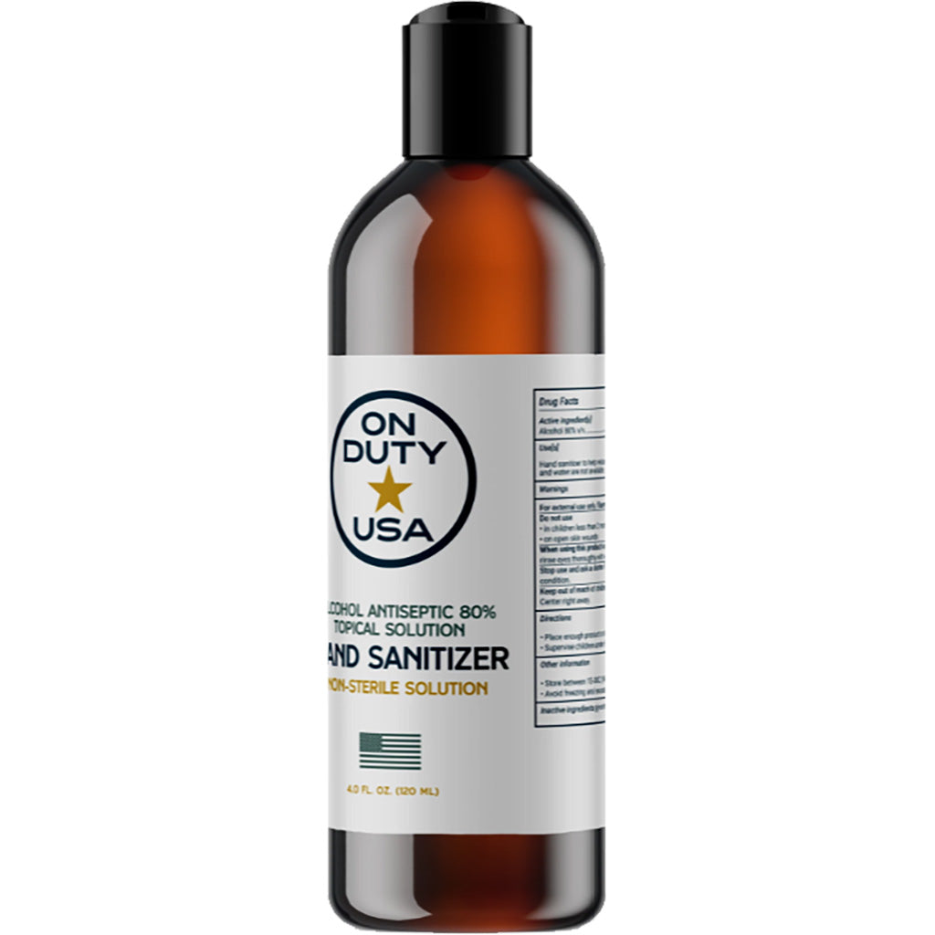 On Duty On Duty Hand Sanitizer 4 Oz. - Archery & Outdoor Gear - DropShot Archery