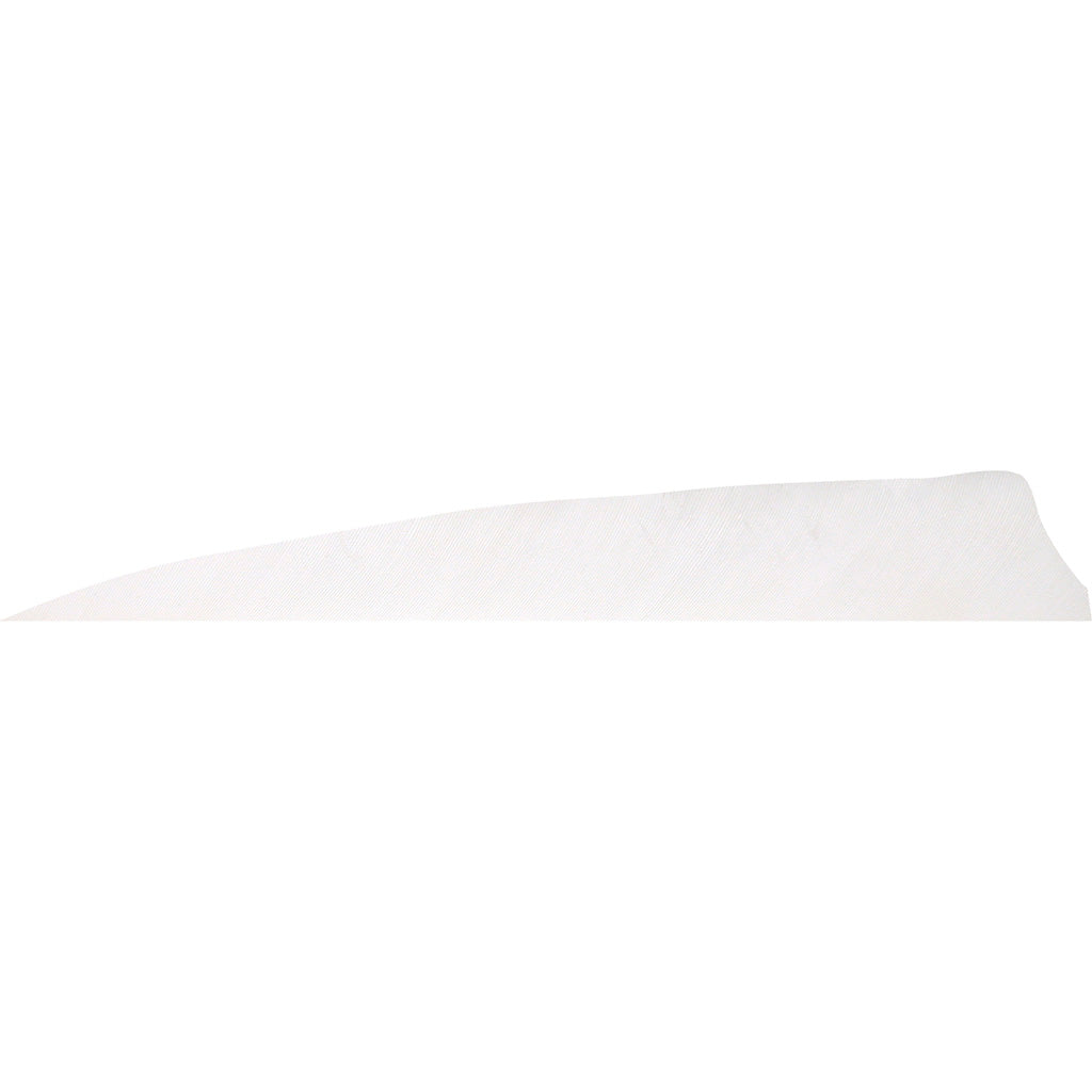Gateway Gateway Shield Cut Feathers Flo White 4 In. Rw 50 pk. - Outdoor Gear - DropShot Archery