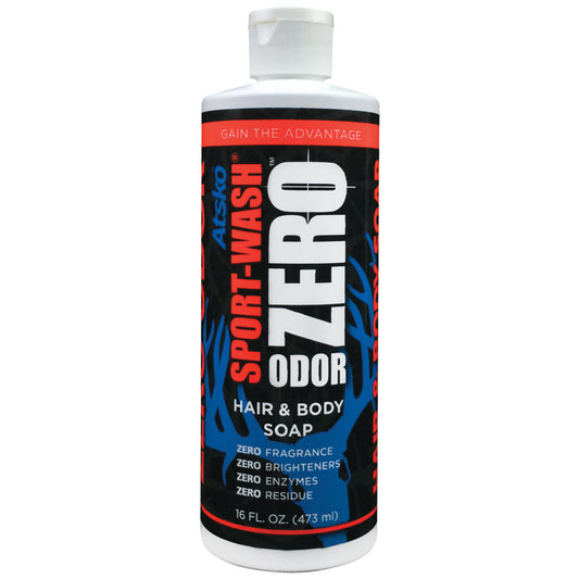 Atsko Atsko Zero Sport Wash Hair and Body Soap 16 oz. - Imported Draft - DropShot Archery