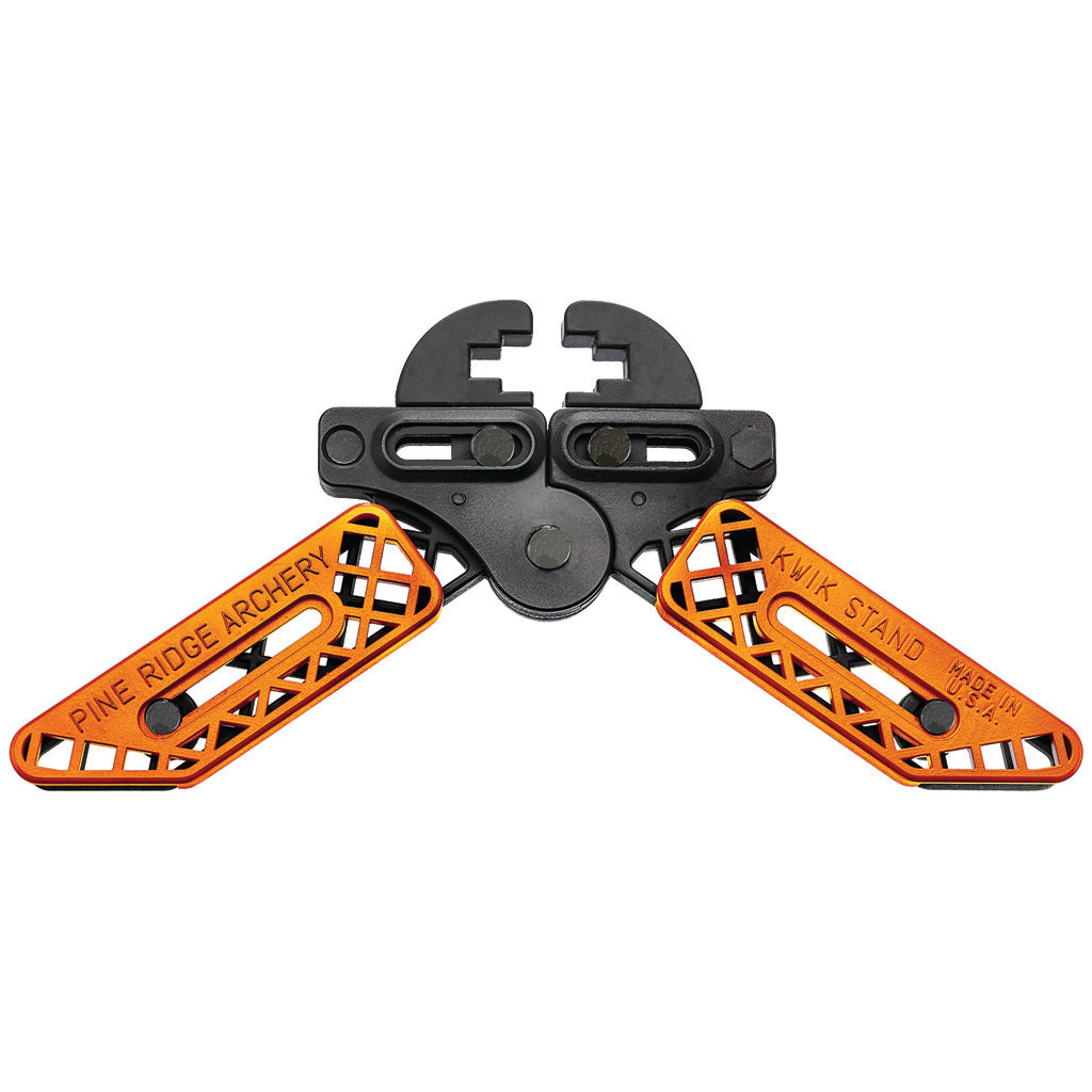 Pine Ridge Pine Ridge Kwik Stand Bow Support Orange/Black - Imported Draft - DropShot Archery