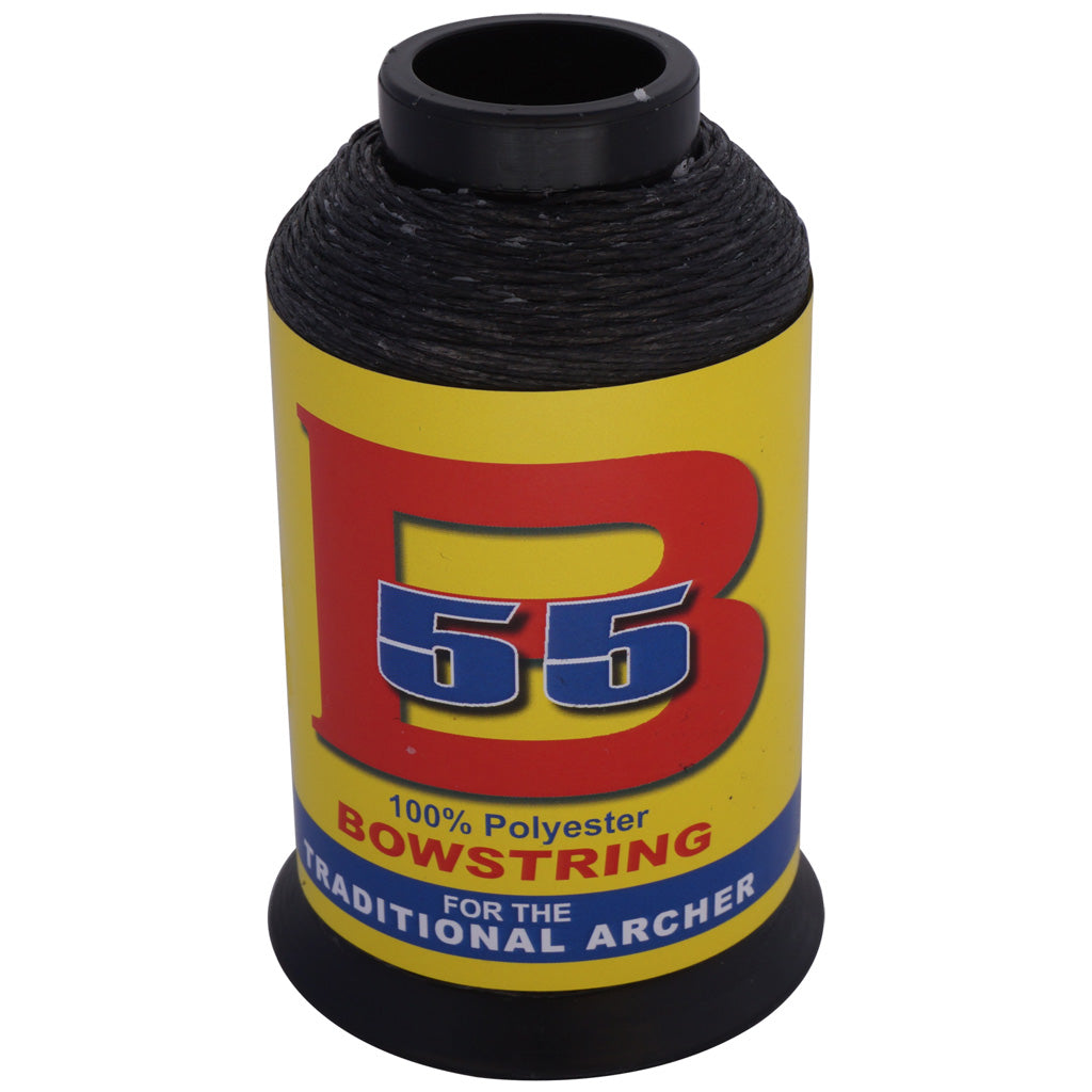 BCY BCY B55 Bowtring Material Black 1/4 lb. - Imported Draft - DropShot Archery